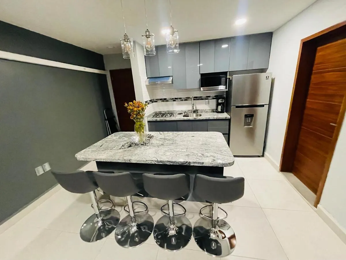Modern 2Bd And 2Ba Close To Financial District Guadalajara Lägenhet